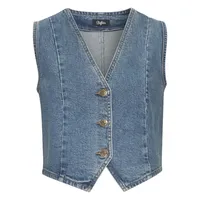 Buffalo Jeansweste Damen blue washed Gr.46
