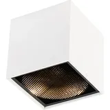 QAZQA Design-Aufbaustrahler weiß GU10 111mm - Box Honey