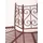 Garden Pleasure Baumbank-Hälfte Ø 122 cm rost