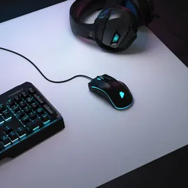 Titanwolf Gaming Mauspad, XXXL Speed Mousepad 1200 x 600 mm, Geschwindigkeit & Präzision, weiß