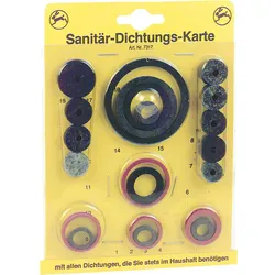 Sanitär-Dichtungskarte