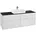 V B Waschtischunterschrank 160x60 3cm Abd Pl bla m wh m Lac