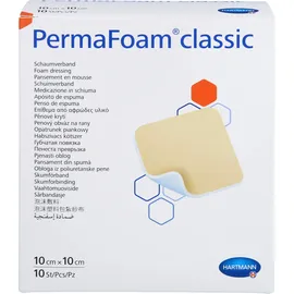 Hartmann Permafoam classic Schaumverband 10x10 cm