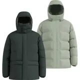 Odlo The Ascent Reversible Down Hooded Parka urban chic grün S