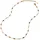 FIRETTI Collier Edelstahl Achat blau
