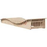vidaXL Sonnenliege 205x60x31,5 cm Massivholz Kiefer