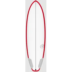 Torq Tec Bigboy 23 Rail 6'10 Surfboard red Gr. 6'10