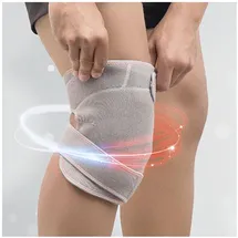InnovaGoods Kniebandage mit Wärme und Kälte Gelkissen Grau One Size