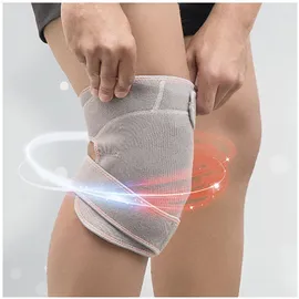 InnovaGoods Kniebandage mit Wärme und Kälte Gelkissen Grau One Size