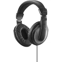 Hama Fernsehkopfhörer ShellTV II, Over-Ear, einseitiges, langes Kabel (6m), SW