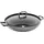 WMF Fusiontec Mineral Wok mit Glasdeckel, 36 cm, Platinum