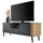 Newroom Lowboard 138x50x40 cm Grau Wildeiche