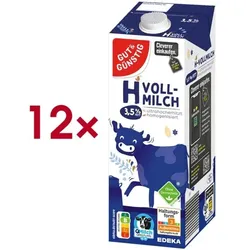 Gut und Günstig 12er-Pack haltbare Vollmilch »H-Vollmilch 3,5% Fett«