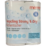 memo Küchenrolle Recycling Strong & Dry H2171 3lg. 102Bl. 2Rl.