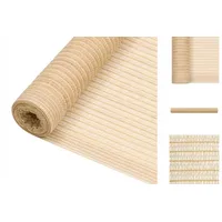 VidaXL Zaunblende Beige 1x10 m HDPE 75 g/m2
