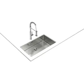 Teka Belinea RS15 71,40 Edelstahl weiß Unterbauspüle Handbetätigung 1000 x 500 mm