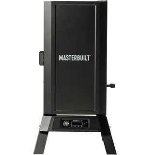 MasterBuilt 710 WiFi Digitaler Räucherschrank, vertikales Design, 711 Koch-Quadratmeter, 4 verchromte Räucherkammern, schwarz Modell MB20072024