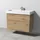 Sanipa 3way Waschtischunterbau zu Geberit iCon Waschtisch mit Griffleisten, Badmöbel,