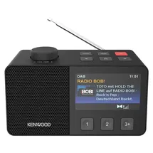 Kenwood CRM70DABB DAB+ Radio schwarz