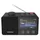 Kenwood CRM70DABB DAB+ Radio schwarz