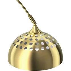 TECTAKE Bogenleuchte Arcus, Stahl, Retro-Stil, 60W - gold