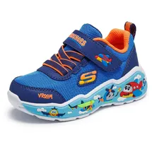 SKECHERS Play Scene Kinder Blau/Orange 21