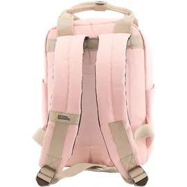 National Geographic Cityrucksack NATIONAL GEOGRAPHIC "LEGEND", Gr. B/H/T: 20cm, pink, Nylon, Rucksäcke Cityrucksack, mit gepolstertem Laptopfach