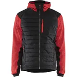 Blåkläder Hybridjacke 5930, - rot/schwarz