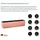 LECHUZA Balconera Color 80 Komplettset 80 x 19 x 19 cm korallrot