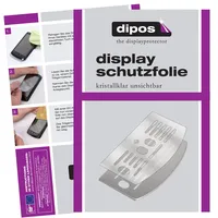 Dipos I 2X Klare Schutzfolie kompatibel mit De Longhi