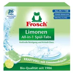Frosch Limonen Geschirrspültabs 4013 , 1 Packung = 26 Tabs