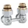 CALEFFI 301143 Zweirohr-Hahnblock Heizkörperanschluss 1/2' AG
