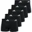 adidas Trunks Active Flex Cotton schwarz/weiß S 5er Pack