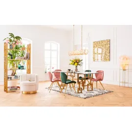Kare Stuhl Viva Polyester dunkelgrün 2er Set