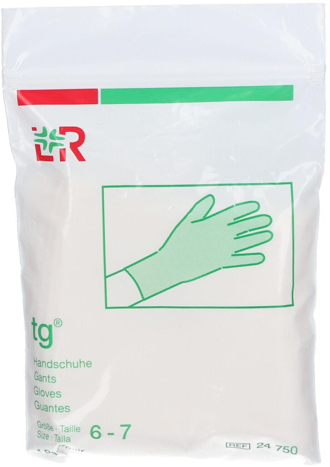 Lohmann & Rauscher Tg® Gants Taille 6-7 2 pc(s) gant(s)