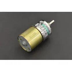 DFRobot Metall DC Getriebemotor, 50RPM, 100:1, 26kgcm Drehmoment, 170mA Leerlaufstrom, 12V