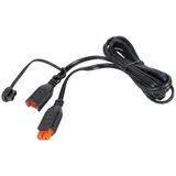 Apa 16704 Verlängerungskabel für Batterie-Ladegeräte, 2 m