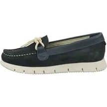 CAMEL ACTIVE Slipper Slipper Veloursleder - Blau