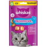 Whiskas Katzen-Ergänzungsfutter Knuspertaschen Lachs 60 g