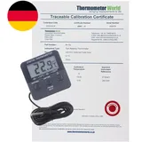 Kalibriertes Digitales Kühlschrank-Gefrierschrank-Thermometer Mit Rückverfolgbar