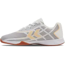 hummel Root Elite Handballschuhe weiß, Größe 40 1⁄2 - white/orange 40.5