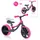 GLOBBER Go Bike Elite Duo fuchsia pink