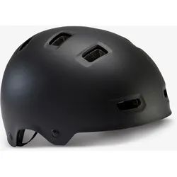 Fahrradhelm Bowl 500 Kinder schwarz, schwarz, S