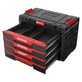 QBRICK SYSTEM Prime Drawer 4 Toolbox Basic Werkzeugkasten 21,2 l Blau