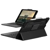 Urban Armor Gear Rugged Keyboard Case für iPad 10.2 (9. Generation), iPad 10.2 (8. Generation) Schwarz