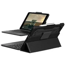Urban Armor Gear Rugged Keyboard Case für iPad 10.2 (9. Generation), iPad 10.2 (8. Generation) Schwarz