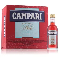 Campari Bitter Likör Miniaturen 25% Vol. 25x0,05l