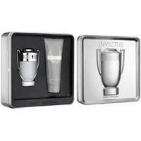 Paco Rabanne Invictus Geschenkset (bestehend aus 100ml EDT Spray und 100ml All Over Shampoo)