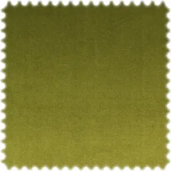 Hochwertiger Samt Möbelstoff MOHAIR LOOK Olive mit Fleckschutz