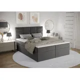 b&b home Boxspringbett Kaja 180x200 cm – mit Bettkasten